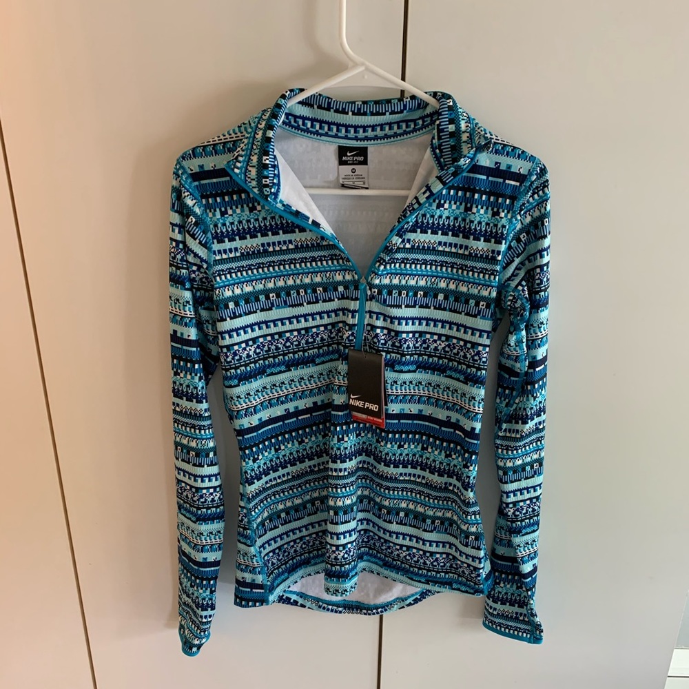 Nike Pro Dri-Fit Tribal Quarter Zip
